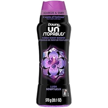 Downy Unstopable In-Wash Scent Booster Beads, Lush, 20.1 Ounce (Pack of 1)