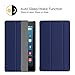 SEVROK All-New HD 8 Tablet Case Cover Smart Slim-Fit Lightweight Stand Folding Protective Case with Auto Wake/Sleep for Fire HD 8 (8th, 7th, and 6th Generation), Deep Blue