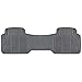BDK Heavy Duty Rugged Ridged Complementary Rubber Rear Floor Mats Liners, All Weather Protection, Designed for Trucks Cars Sedan SUV