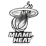 NBA Miami Heat 3D Chrome Auto Emblem, Licensed Product
