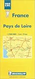 Image de Michelin Pays de Loire, France Map No. 232 (Michelin Maps & Atlases)