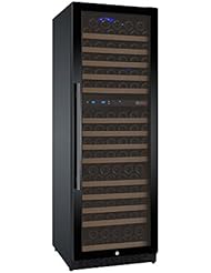 Allavino FlexCount VSWR172-2BWRN 172 Bottle Dual Zone Wine Refrigerator with Black Door