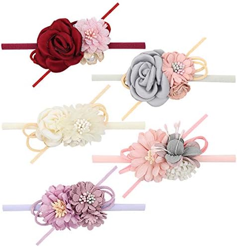 Baby Girls Elastic Headband Boutique Hair Band For Infant Toddler Newborn