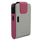 Atout Premium Synthetic Leather Cover Case [White] for LG PD239 Pocket Photo Printer Case