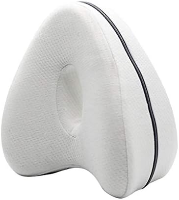 HOOPERT Leg Positioner Pillows Legacy Leg Pillow for Back, Hip, Legs & Knee Support Wedge & Sciatica Nerve Pressure Relief (White 3)