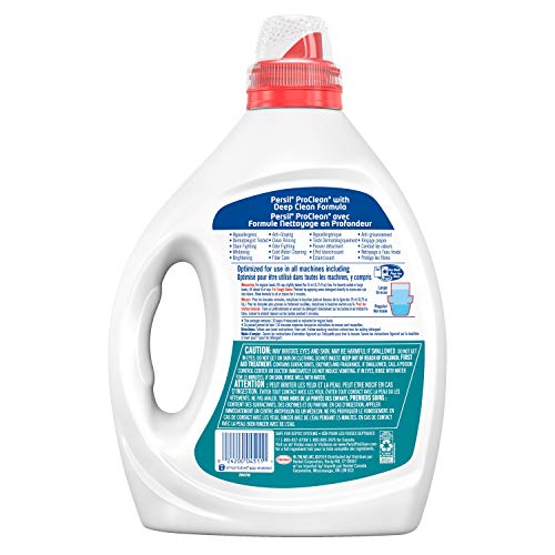 Persil Laundry Detergent Liquid, Free and Sensitive, Unscented and