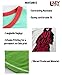 Lazy One Pasture Bedtime V-Neck Nightshirts for Women, Animal Designs (L/XL)