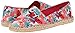 Wild Pair Women's Ladera Flat, Pink/Multi, 7 M US