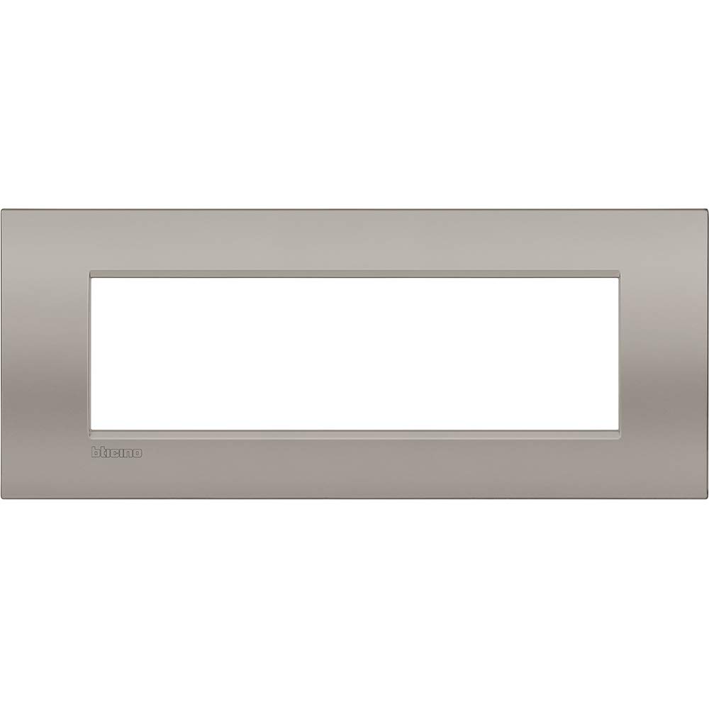 BTicino lnc4807sb Plate LIVINGLIGHT Air 7 Modules, Sand