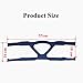 Universal CPAP Headgear 2 Pack, Hersvin Replacement Headband Straps Compatible with Most Nasal, Full-Face Sleep Apnea Masks of Respironics, Resmed, Resmart (Blue)
