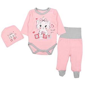 TupTam Babykleding Set met Opdruk 3-delig