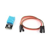 DHT11 Temperature and Relative Humidity Sensor Module +PCB With Cable Compatible With Arduino by Atomic Market