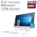 HP All-in-One 23.8″ FHD IPS Touchscreen Micro Edge Premium Desktop | AMD A9-9425 | 16GB DDR4 RAM | 512GB SSD | AMD Radeon R5 | DVD-RW | Include Keyboard & Mouse | Windows 10 | Whitethumb 1