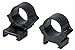 B-Square 1-Inch Weaver Extension Rings-Medium Rise, Matte Black Finish