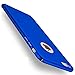 iPhone 6/6s Case, Yihailu Smoothly Shield Hard Cover Skin Shockproof Scratch Resistant Full Body Protective Ultra Thin Slim Case (Silky Blue)