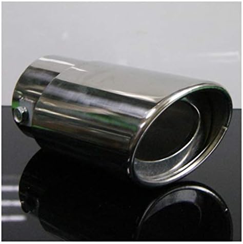 1個ステンレス製エキゾーストアウトレットヒント自動車排気口テールパイプマフラーアウトレットエキゾーストパイプの車マフラーテール 車 バイク Color ホーム カーパーツ As Shown 1 B08k8k8t2r