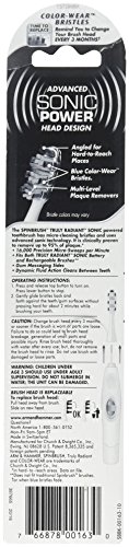 ARM & HAMMER Spinbrush PRO+ Sonic Power Replacement Brush Heads, Soft, 2 Count