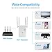 WiFi Range Extender Amplifier Wireless Signal Booster Up to 1200Mbp, 2.4 & 5GHz Dual Band with Repeater/AP/Router/with Access Ethernet Port Easy Set-Up and Usage