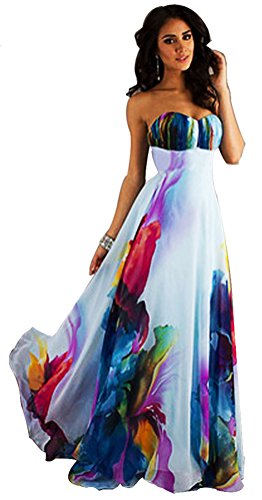 tropical bohemian dress
