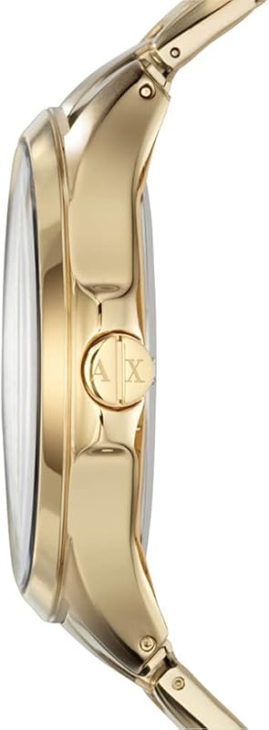 Watch For Men, Quartz Multifunctional movement and 44mm Case Size with Stainless steel strap
