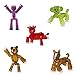 5 x Stikbots : 2x Stikbots, 1 Stikbot Panda , 1 stikbot cow, 1 stikbot gorilla