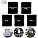 J.MOSUYA 5Pack Universal Multi Purpose Nano Gel Pad Cell Phone Car Holder GPS Dashboard Non Slip Sticky Pad Fit for iPhone, Ipad, Tablet, Glass, Mirrors, Kitchen, Office, Tool Wall Hold