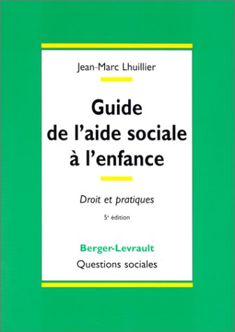 Guide de l'aide sociale à l'enfance