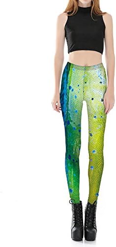 3D Digital Printed Clouds Ultra Soft Leggings Women Yoga Workout Sports Capri Pants Leggings Plus 4XL (One Size(XS-L), #4)