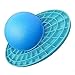 Little World Pogo Ball Fun Hopper Sports High Balance Bounce Jump Board Ball Platform Fitness Ball for Aerobic Balance and Coordination Exercises, Blue