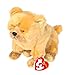 Ty Beanie Babies - Zodiac Fluffly Dog with Gold Paw bottoms [Toy]
