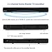2.1 Channel Bluetooth Sound Bar, Wohome TV Soundbar with Built-in Subwoofer(Wireless Home Theater Sound Bars Speaker, 34-Inch, 60W, 3 Drivers, Remote Control, Wall Mountable, Model S10)thumb 1