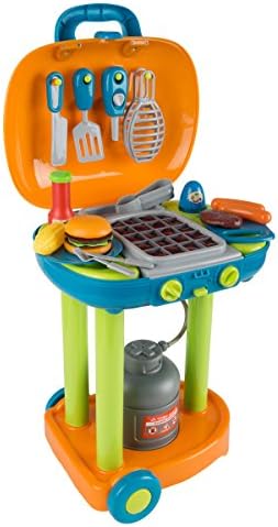 BBQ Grill Toy Set- Kids Dinner Playset 