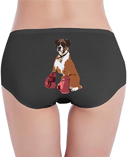 Boxer Dog Ladis Low-Rise Breathable Briefs