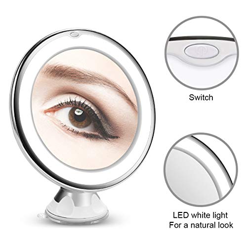 2 Magnifying+Portable+Cosmetic+Rotation+Traveling