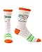 Blue Q Funny Men's Crew Socks, Ringmaster of the Show. Fit shoe size 7 to 12.