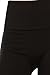 CakCton Black Fleece Leggings for Women High Waist Buttery Soft Stretchy Workout Tights - One Size