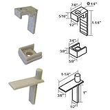 Shower Door Pivot Block With 34 Pin For Framed Swing - View #5