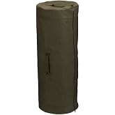 Rothco Canvas Duffle Bag with Side Zipper &ndash; Rugged Outdoor Camping Gear Storage