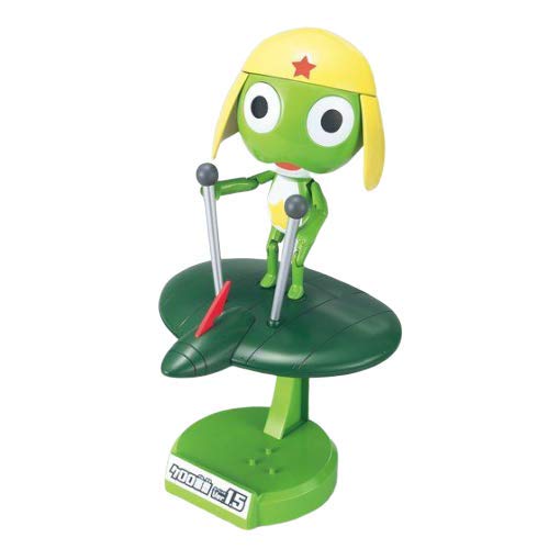 Keroro Gunso PlaMo Collection Keroro Gunso Ver.1.5 + Fling Board