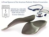 Corefit Custom Moldable Podiatrist Grade Orthotics - Fight Plantar Fasciitis, Flat Feet, Heel Spur & Arch Pain. For Running, Dress Shoes & Boots (Handcrafted, 3/4 Length Rigid Arch Supports) Men's 12