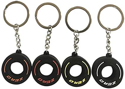 F1 Formula One Tyre Racing Car Tire Keychain Keyring Sports Outdoors Key Chains
