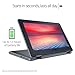 ASUS Chromebook Flip C213SA-YS02 11.6 inch Ruggedized & Spill Proof, Touchscreen, Intel Dual-Core Apollo Lake N3350 , 4GB DDR4 RAM, 32GB Flash Storage, USB Type-C, Supports Android Apps