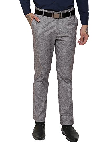 AD & AV Men's Regular Fit Formal Trousers