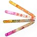 4 Color Nail Art Quality Manicure Crystal Glass Nail Files Set 5.5inch（Nail Files）