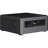 Intel NUC NUC7i5BNH Mini PC, Intel Core i5-7260U Upto 3.4GHz, 8GB DDR4, 240GB SSD, Windows 10 Pro, WiFi, BT 4.2, HDMI, Thunderbolt 3, 4k Support, Dual Monitor Capable (i5 NUC + 8GB RAM + 240GB SSD)