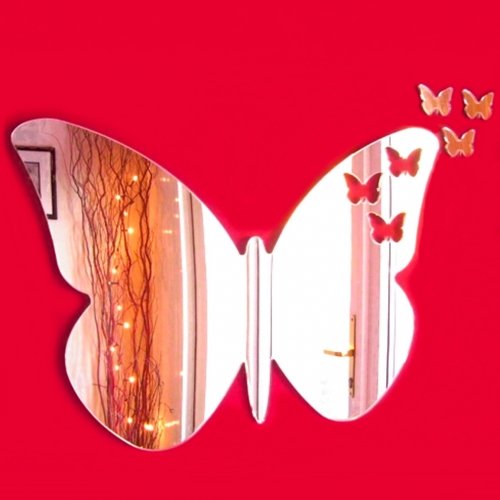 Super Cool Creations Butterflies out of Butterfly Mirrors - 45cm x 31cm