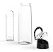 Vremi 24 oz Fruit Infused Water Bottle - Black