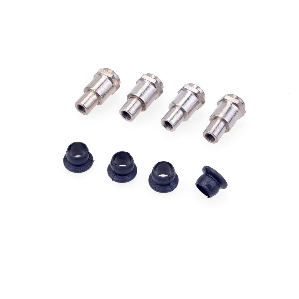 DollaTek 4PCS 8007 shock damper bushing w/sleeves for 9116 08427 MT8 1/8 rc car spare parts