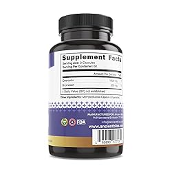 Ancient Bliss Quercetin with Bromelain | Quercetin