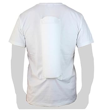 Comfort Anti-Schnarch-Shirt mit Lufteinsatz im Snorepast Set - Shirt mit Lufteinsatz plus Snorepast Ratgeber Rückenlageverhin